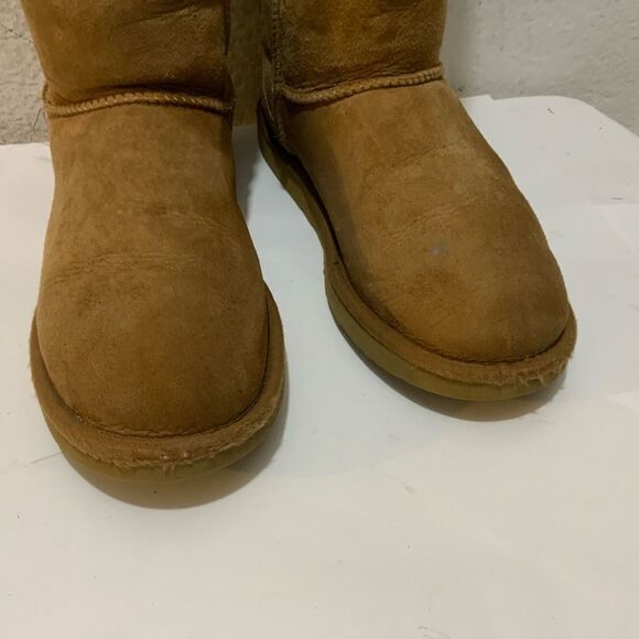 UGG Women's Pull On Sheepskin Warm Classic Tall II Boot, 1016224 - Chestnut 9/40 - Picture 7 of 14